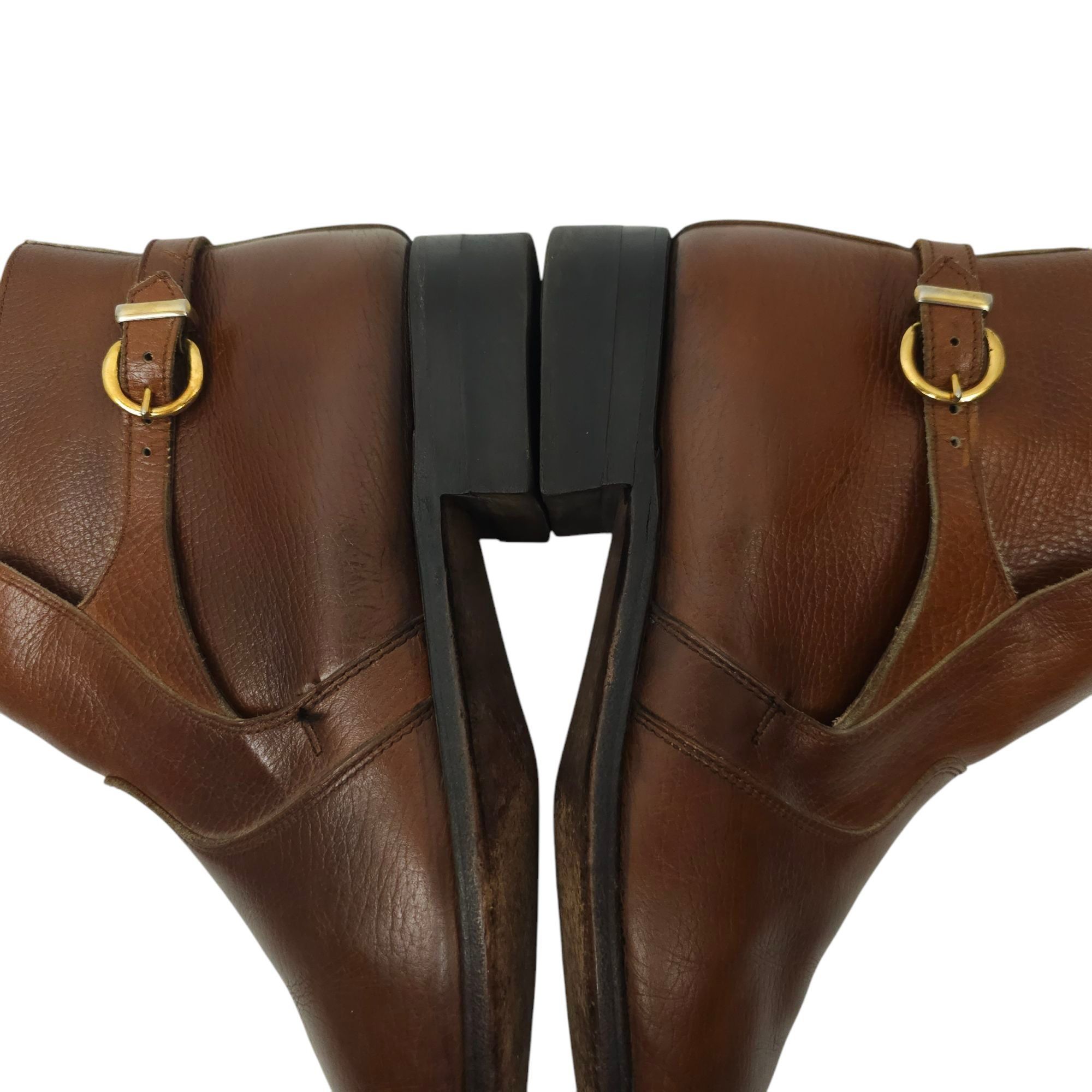 Other French Shriner Ankle Boot Men 8.5 E Vintage Dress Monk Strap Size US 8.5 / EU 41-42 - 16 Thumbnail