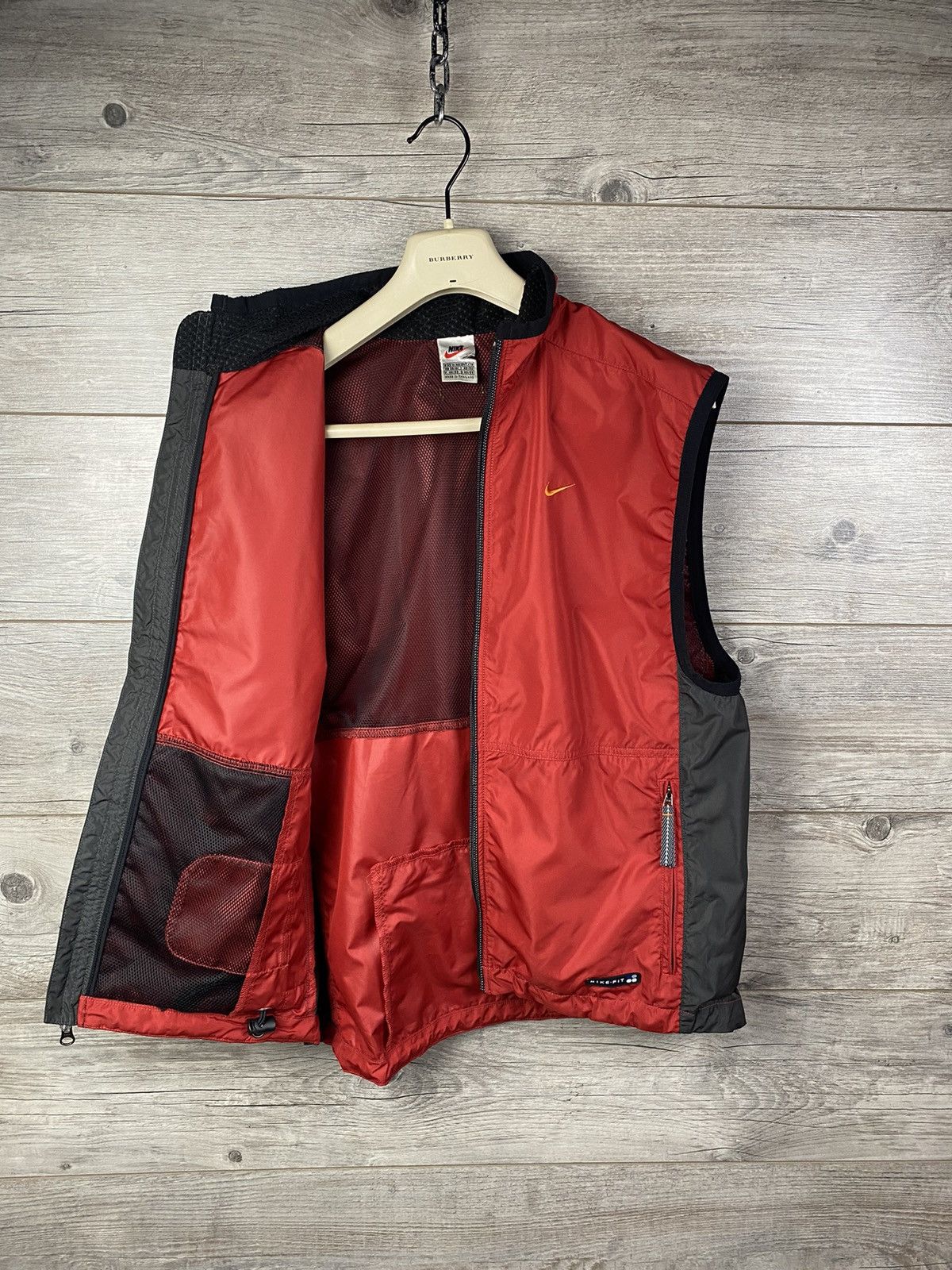 Nike × Vintage Vintage transformable vest Nike Vintage Drill Y2k size L Size US L / EU 52-54 / 3 - 12 Thumbnail