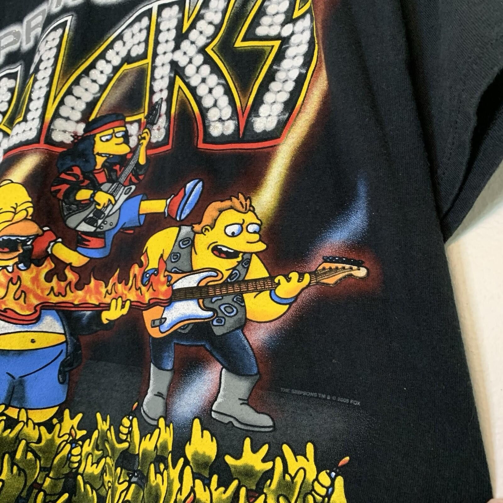 The Simpsons Vintage 2005 The Simpson Springfield Rocks Shirt Size L Size US L / EU 52-54 / 3 - 3 Thumbnail