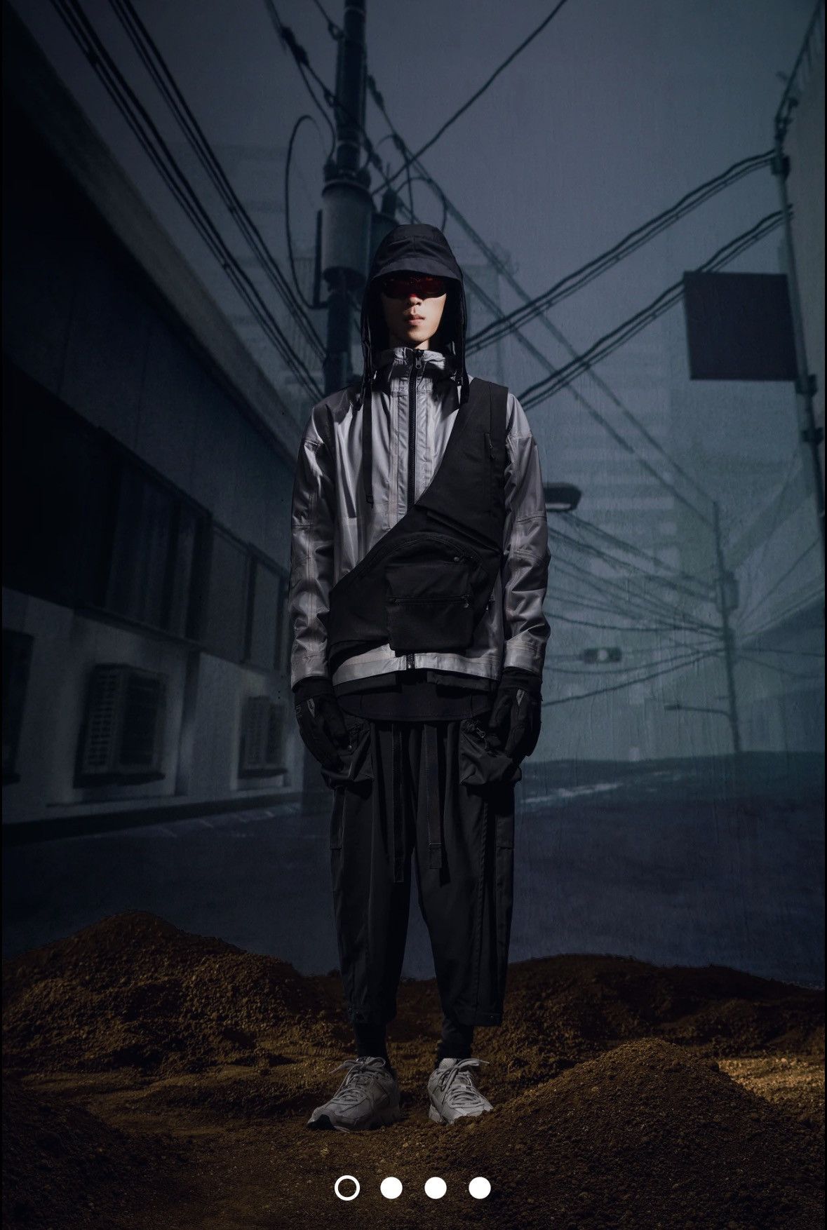 Guerrilla Group Aysmetic vest bag Size ONE SIZE - 1 Thumbnail