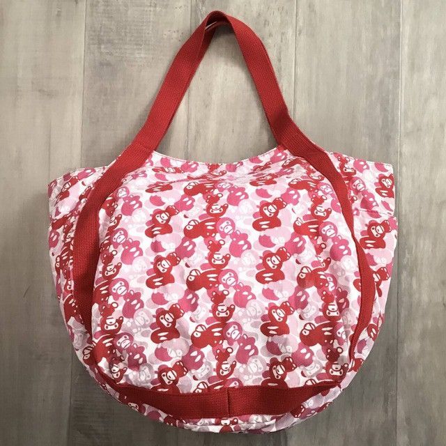 Bape × Nigo BAPE MILO camo Pink mom's tote bag a bathing ape NIGO Size ONE SIZE - 6 Thumbnail