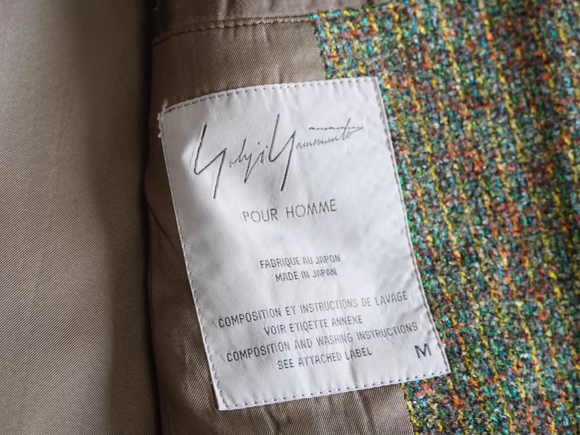 Yohji Yamamoto Yohji Yamamoto Vintage 1994AW J06 Size M Size US M / EU 48-50 / 2 - 8 Thumbnail