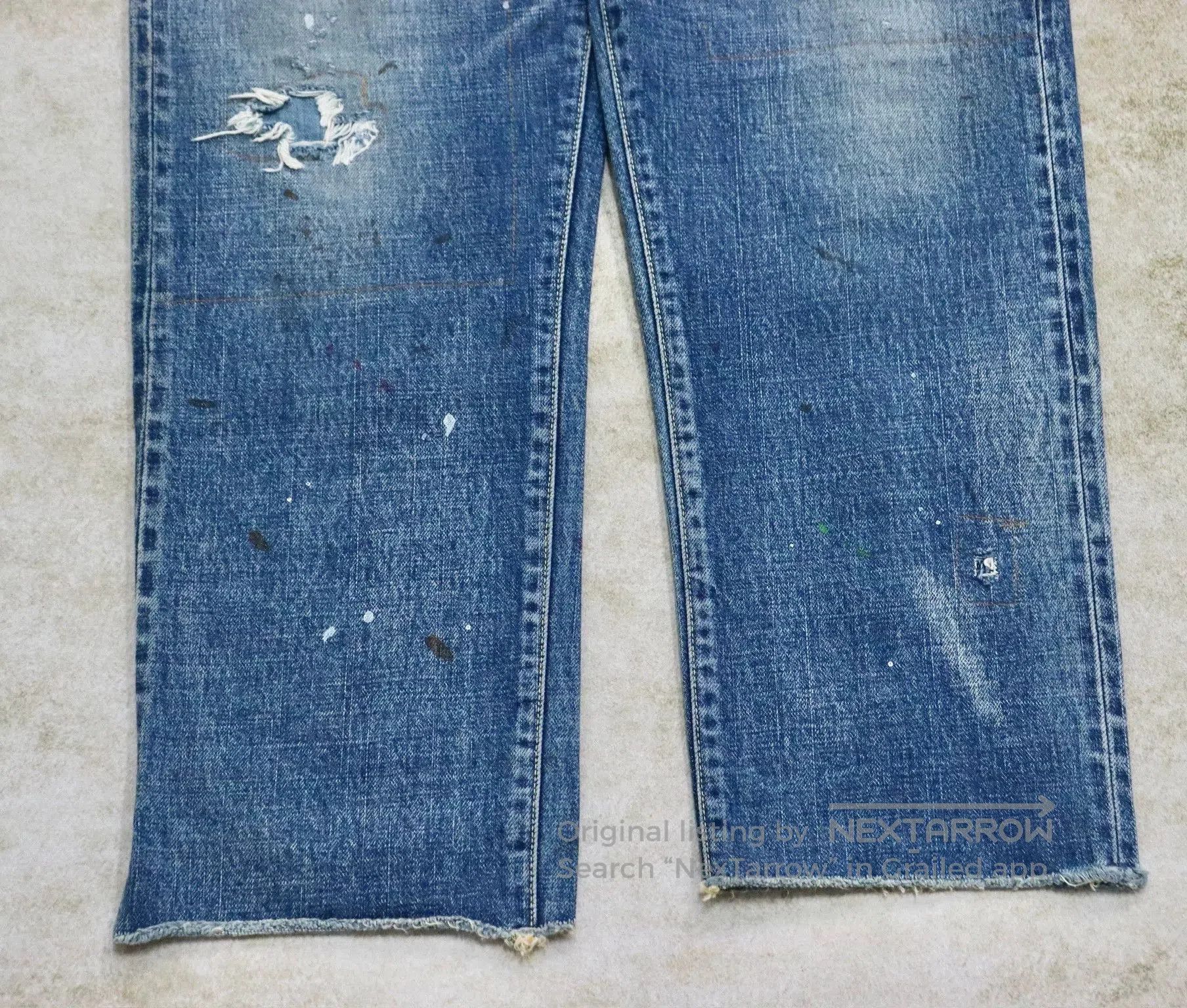 Visvim visvim journeyman pants distressed denim. Size US 44 / EU 60 - 5 Thumbnail
