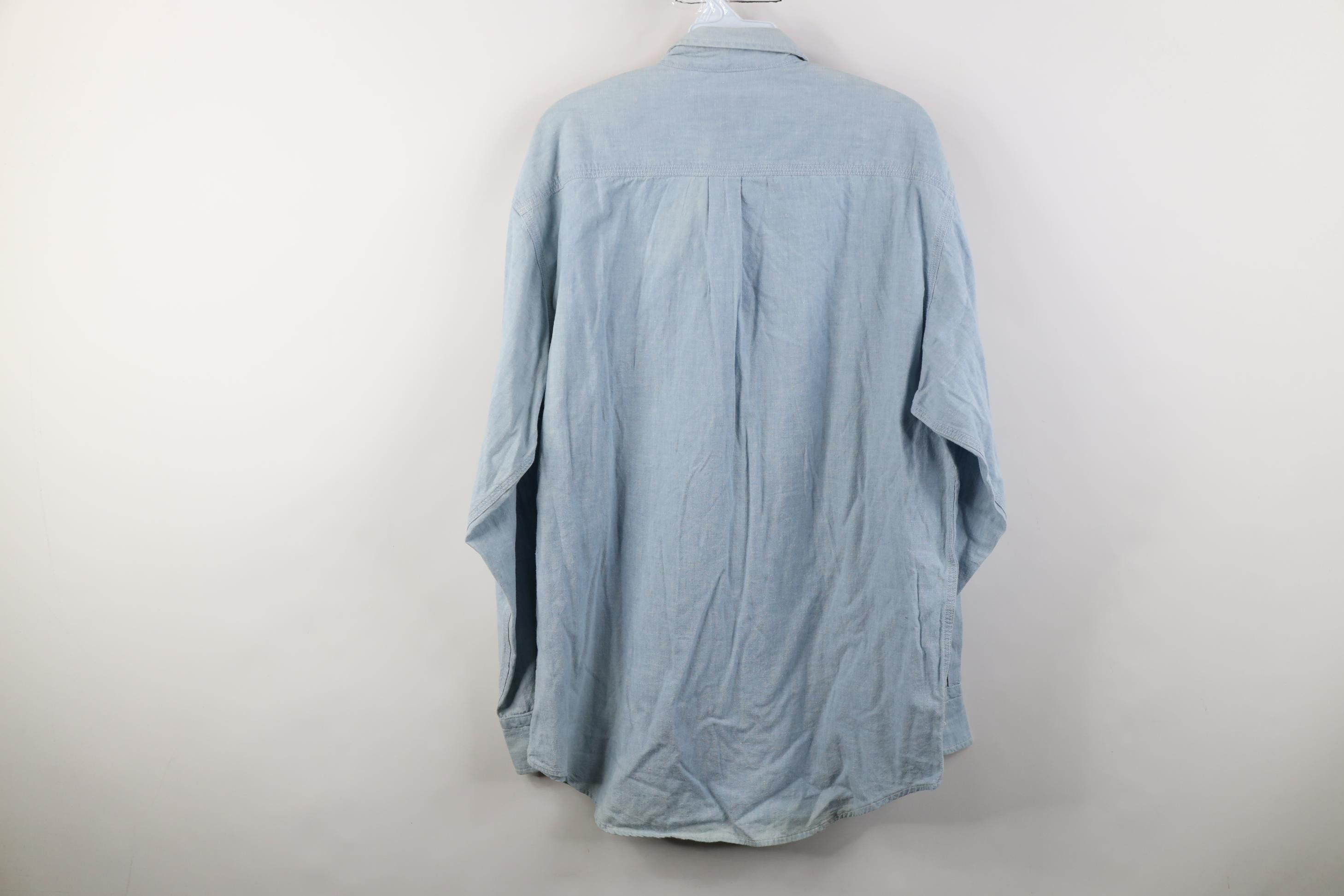 Calvin Klein Deadstock Vintage 90s Calvin Klein Collared Button Shirt Size US M / EU 48-50 / 2 - 14 Thumbnail
