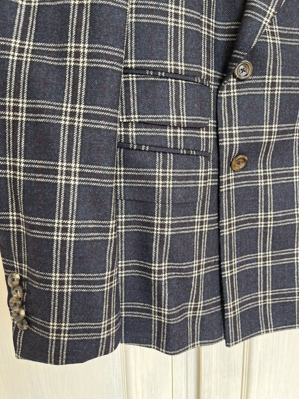 Gucci Gucci Double-Breasted Woolen Suit Size 46R - 6 Thumbnail