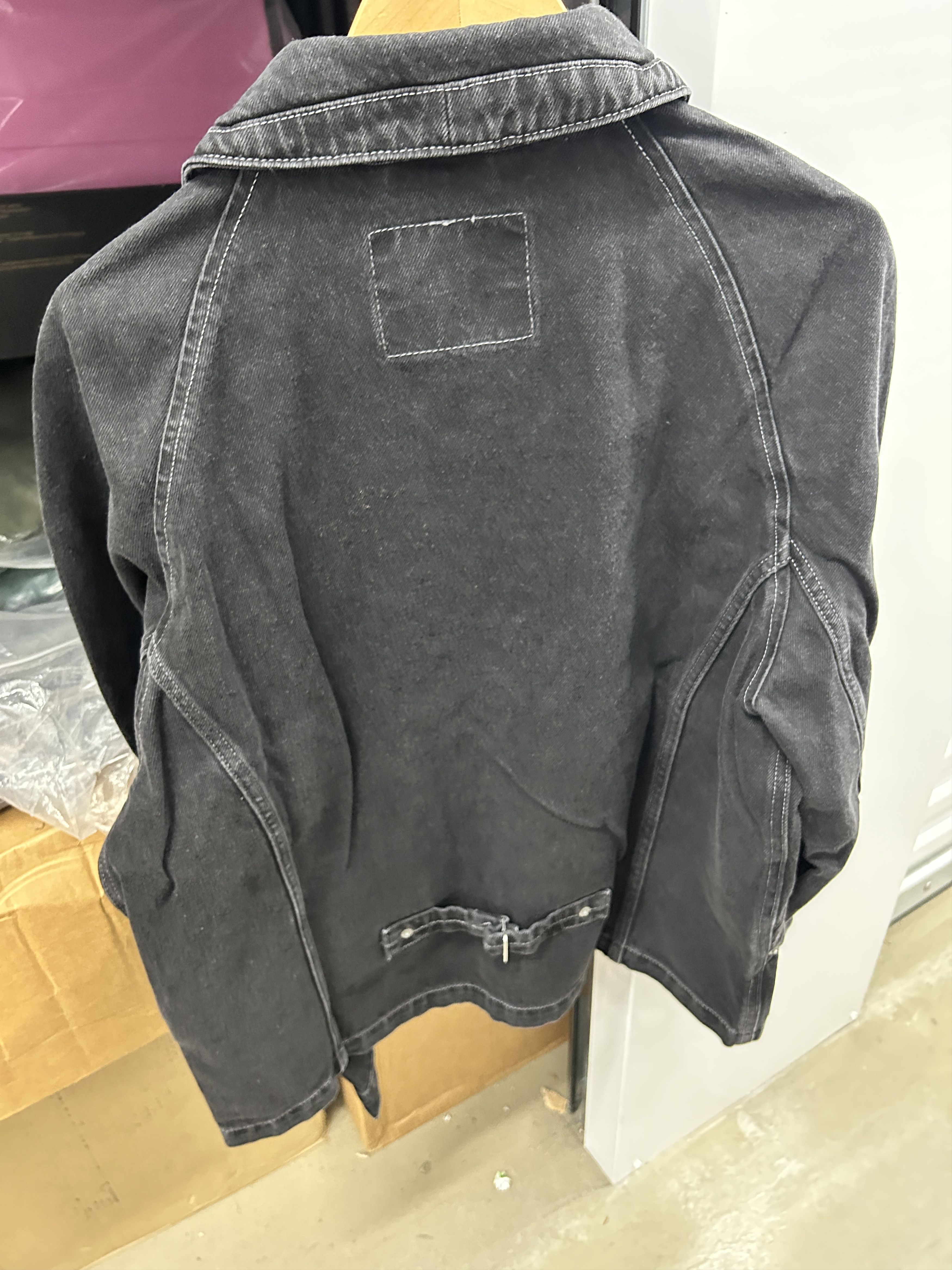 Kiko Kostadinov × Levi's Levi's Articulate Darted Jacket – Black Denim Size US M / EU 48-50 / 2 - 10 Thumbnail