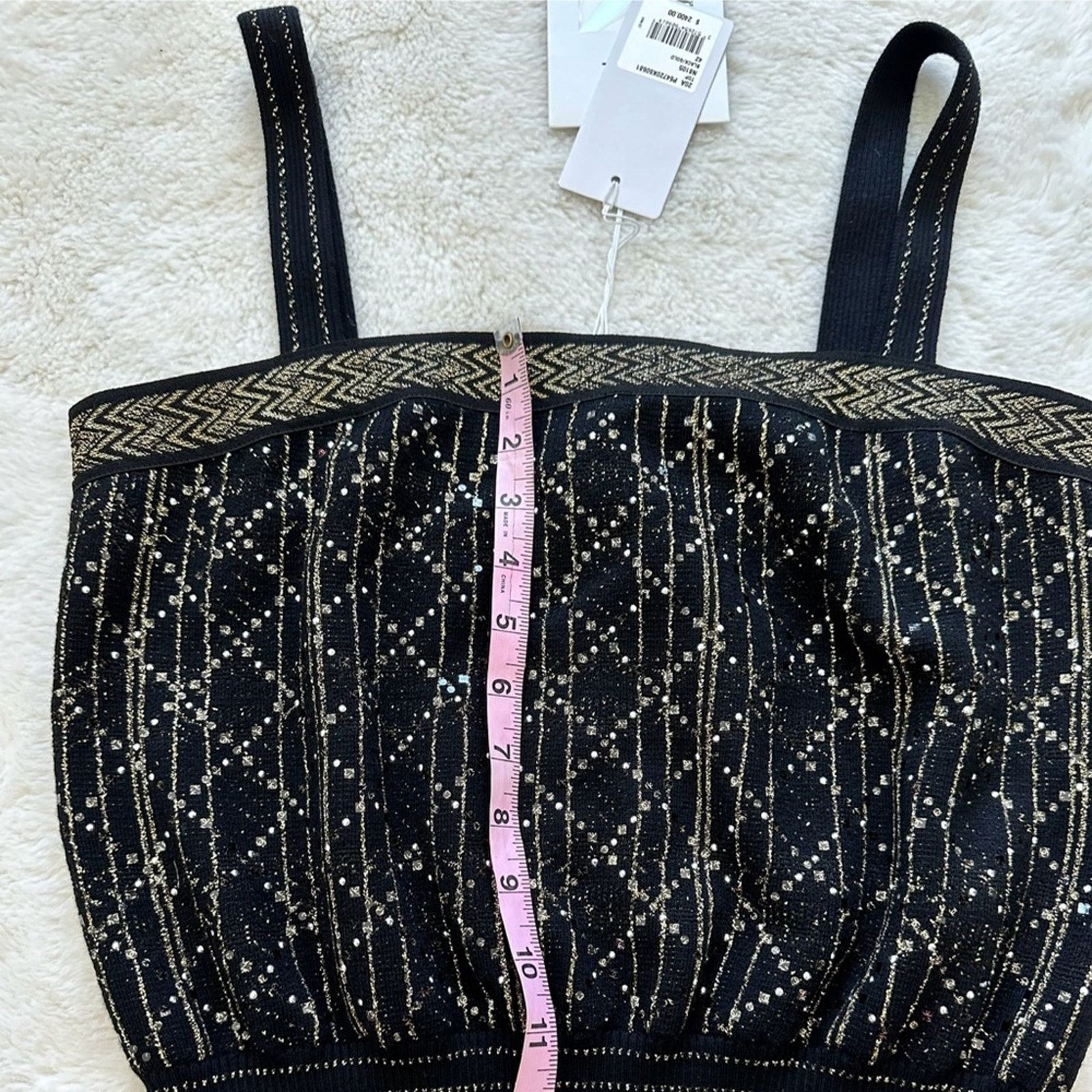 Chanel NWT! CHANEL women tweed tank top size 42FR or M Retail 2400$ Size M / US 6-8 / IT 42-44 - 8 Thumbnail