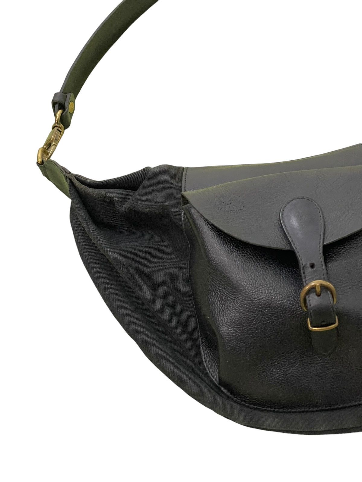 Il Bisonte Cross Body Bag IL Bisonte Sun Faded Leather/Cotton Bag 1🟩 Size ONE SIZE - 4 Thumbnail