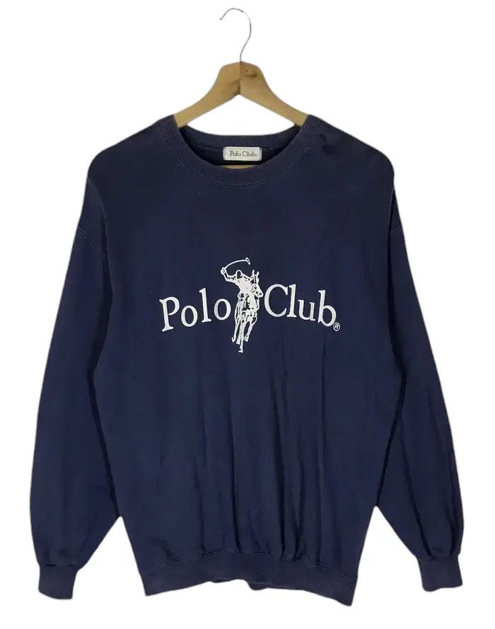 Japanese Brand Vintage Polo Club Sweatshirts Size US L / EU 52-54 / 3 - 1 Thumbnail