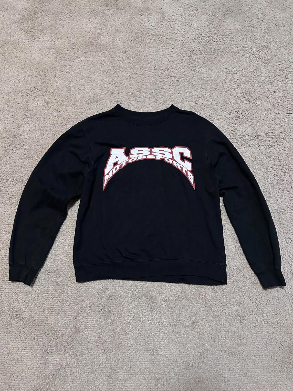 Anti Social Social Club Anti Social Social Club ASSC Black “Motorsport” Sweater Sz S Size US S / EU 44-46 / 1 - 1 Thumbnail