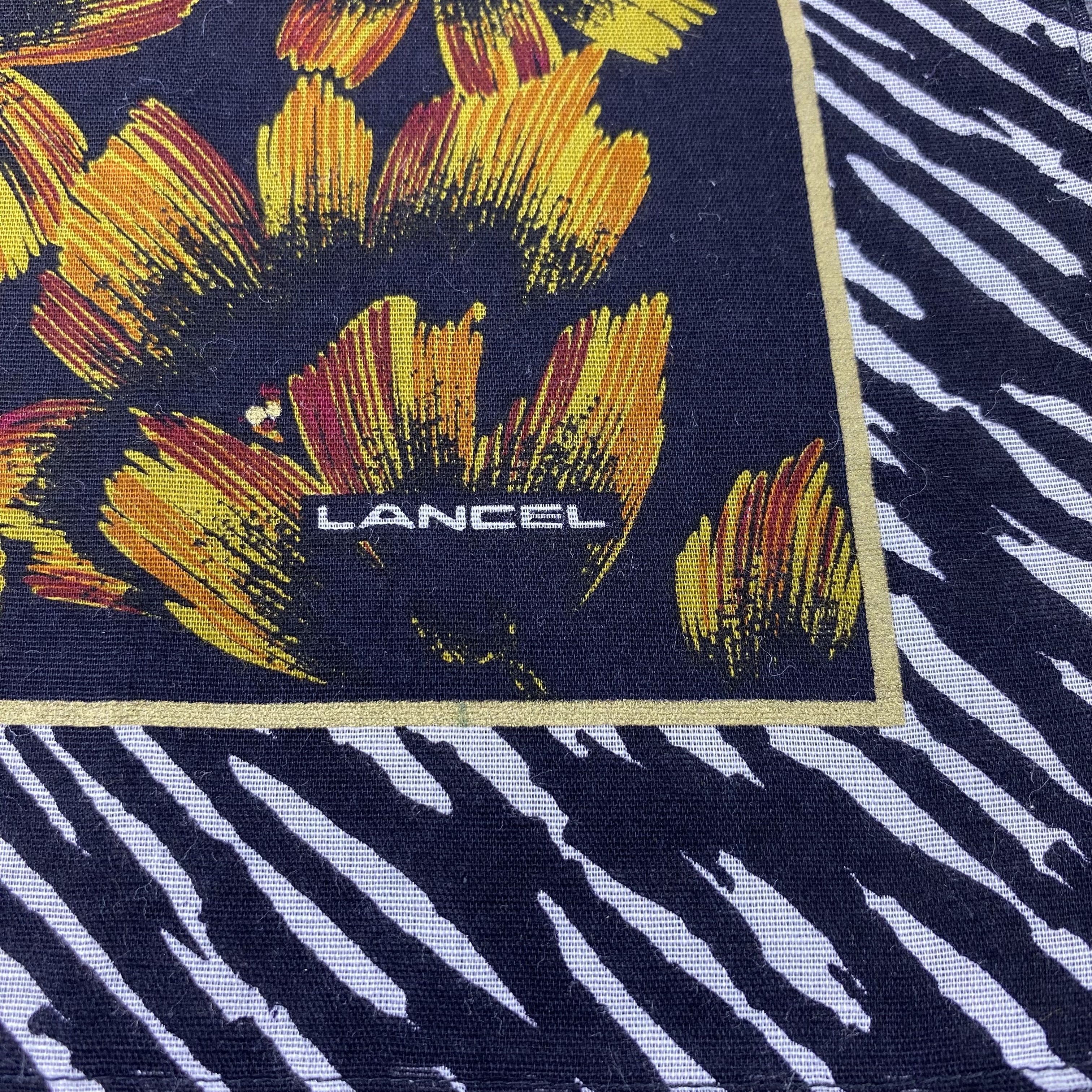 Lancel Lancel Handkerchief / Bandana / Neckerchief-B1146 Size ONE SIZE - 5 Thumbnail