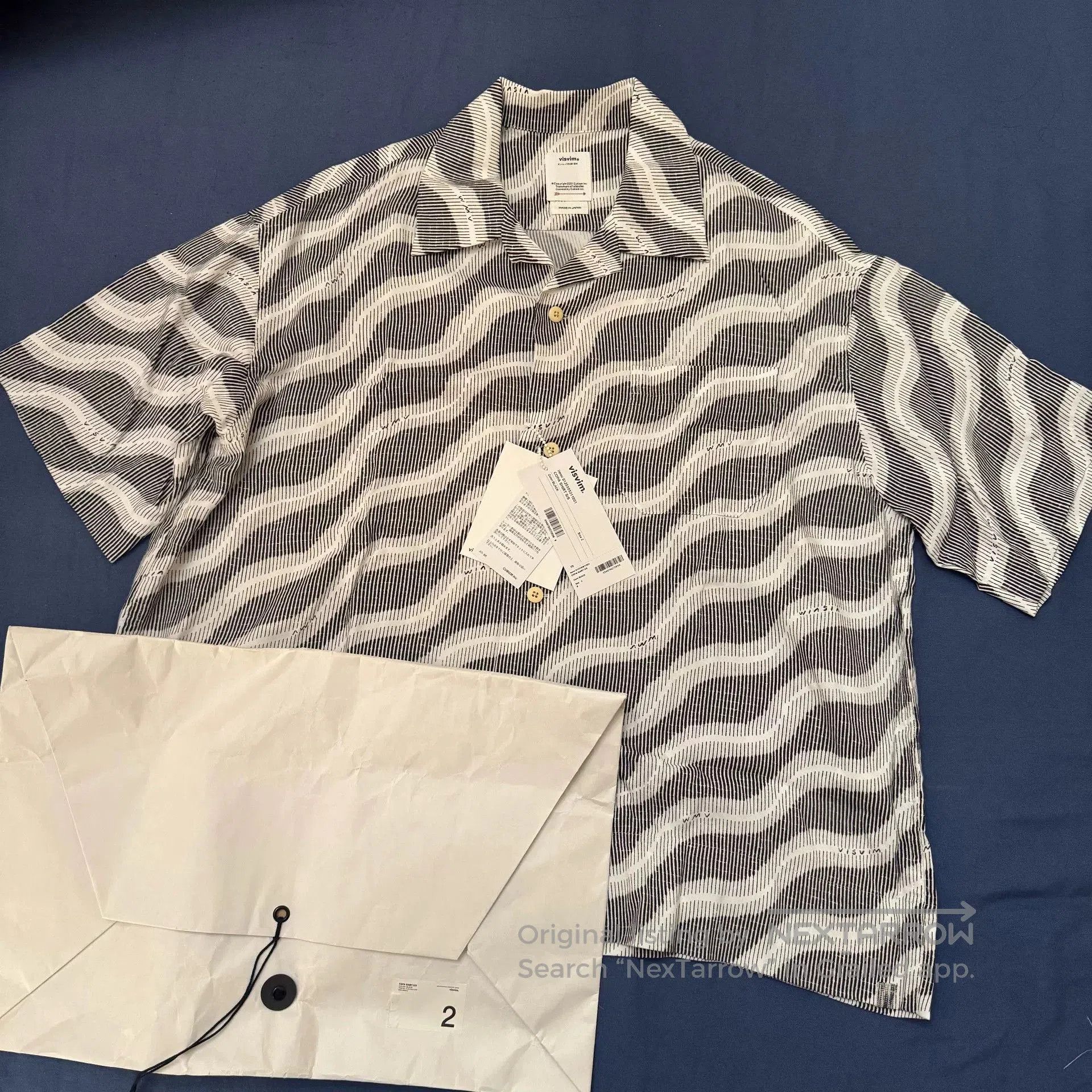 Visvim visvim summer striped short sleeve shirt. Size US L / EU 52-54 / 3 - 1 Thumbnail