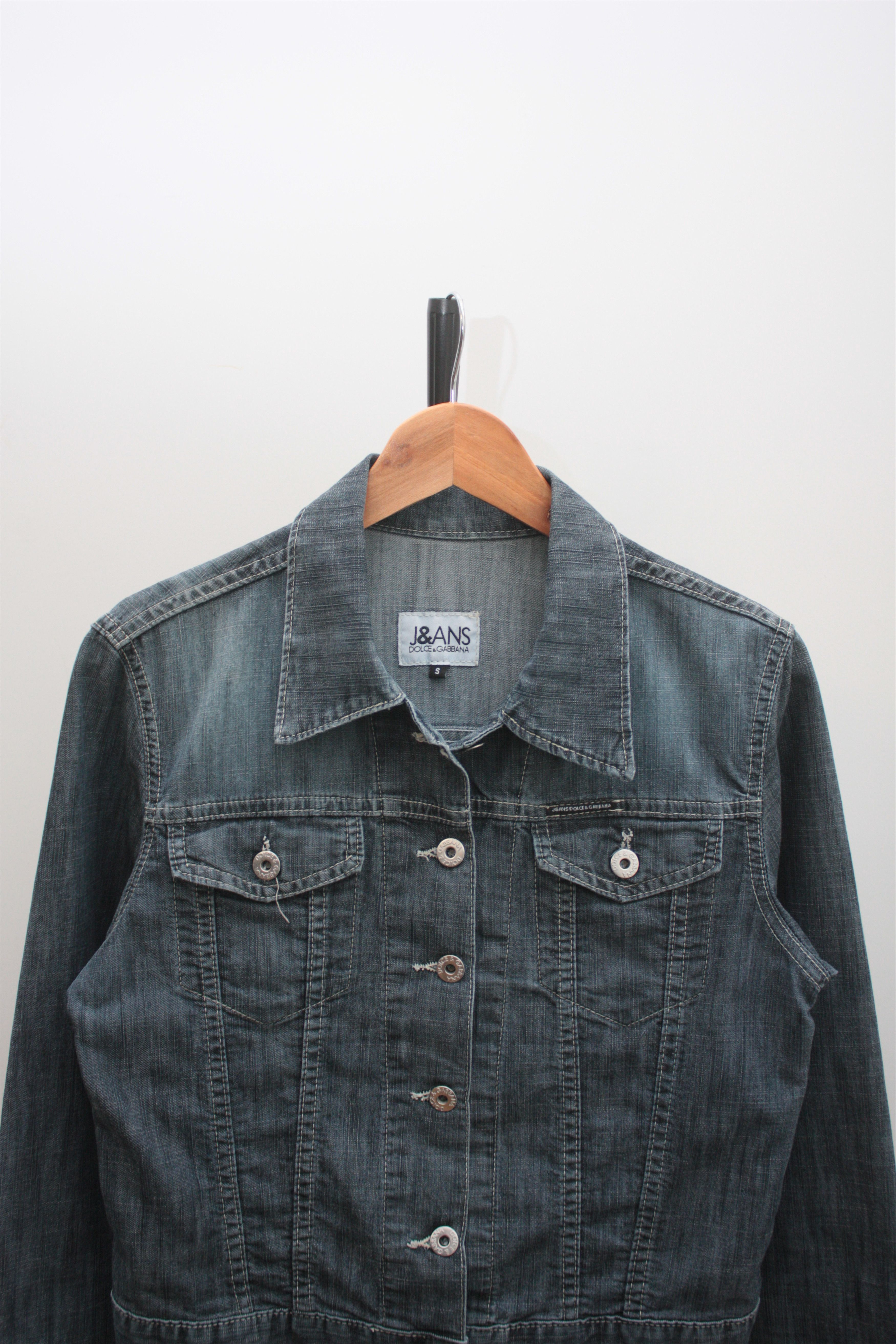 Dolce & Gabbana Dolce & Gabbana Jeans Denim Jacket Women's S Made In Italy Size S / US 4 / IT 40 - 1 Thumbnail