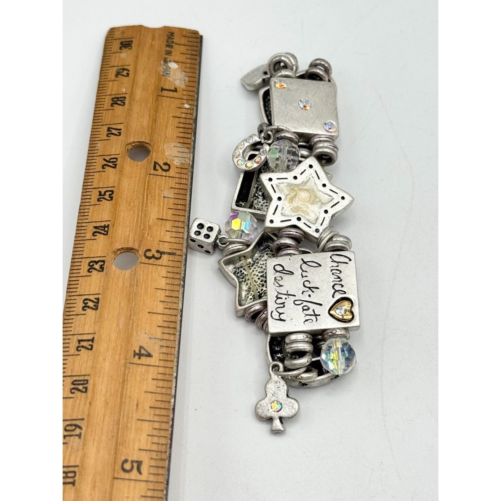 Other Lucky rhinestone enamel charm bracelet Size ONE SIZE - 6 Thumbnail