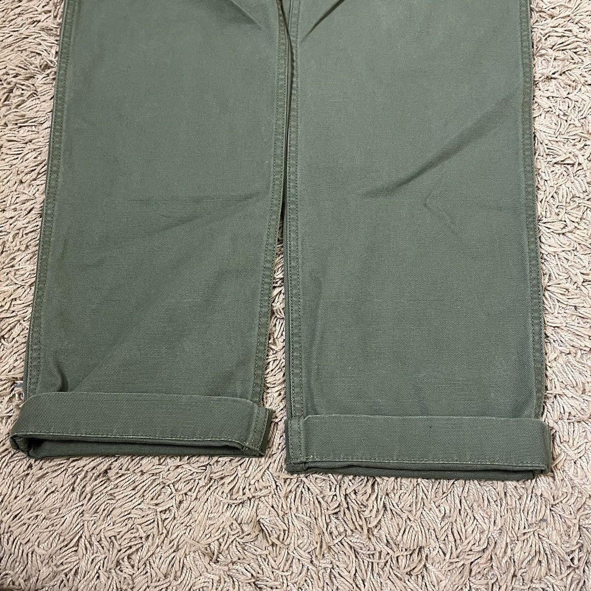 Nigel Cabourn Lybro by Nigel Cabourn Army Green Pleated Pants Size US 30 / EU 46 - 17 Thumbnail