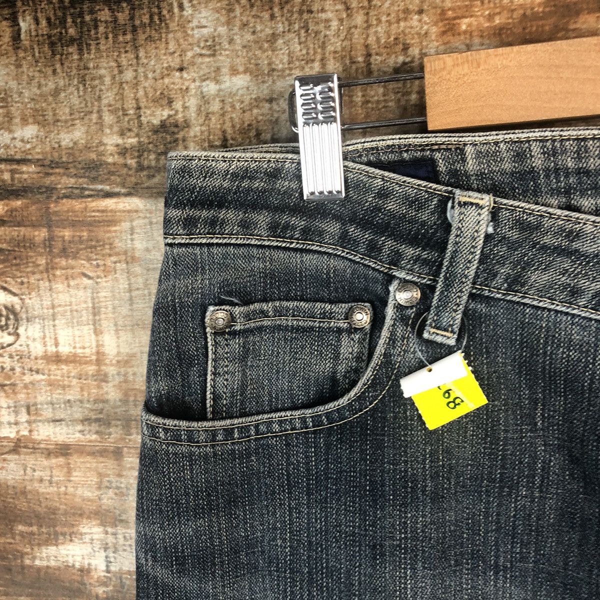 Edwin DL Edwin japan vintage jeans Blue Denim Pants #C268 Size US 33 - 7 Thumbnail