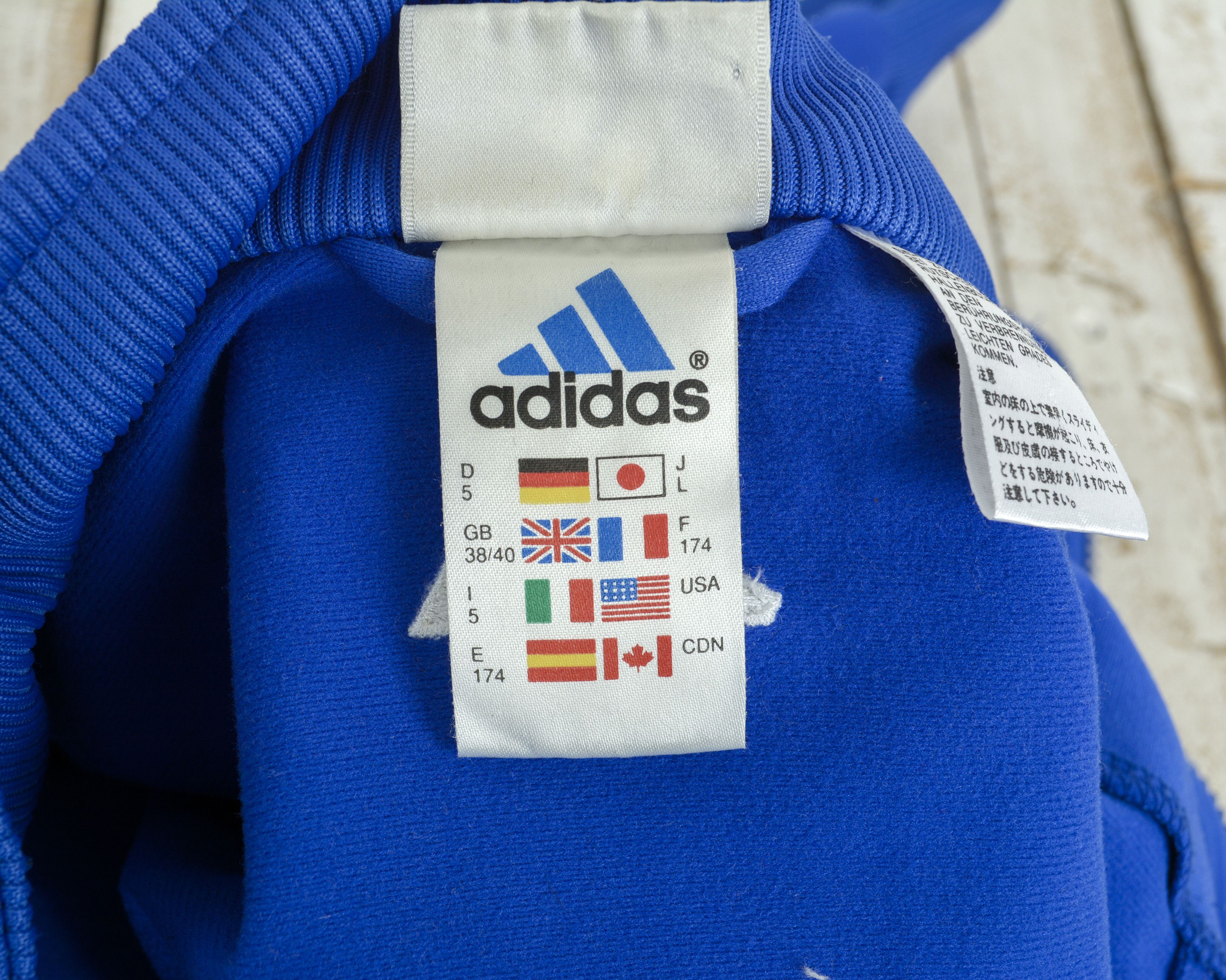 Adidas Jacket Tracksuit Cardigan Zip Up Windbreaker Running Sports Size US L / EU 52-54 / 3 - 12 Thumbnail