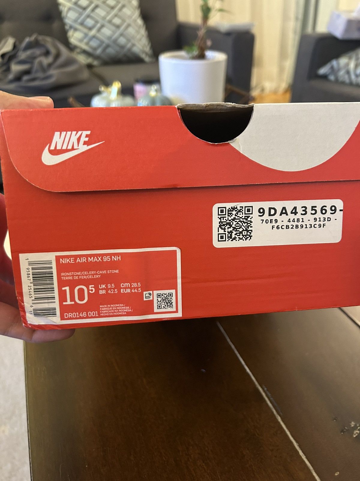 Nike Air Max 95 NH Ironstones Size US 10.5 / EU 43-44 - 8 Thumbnail