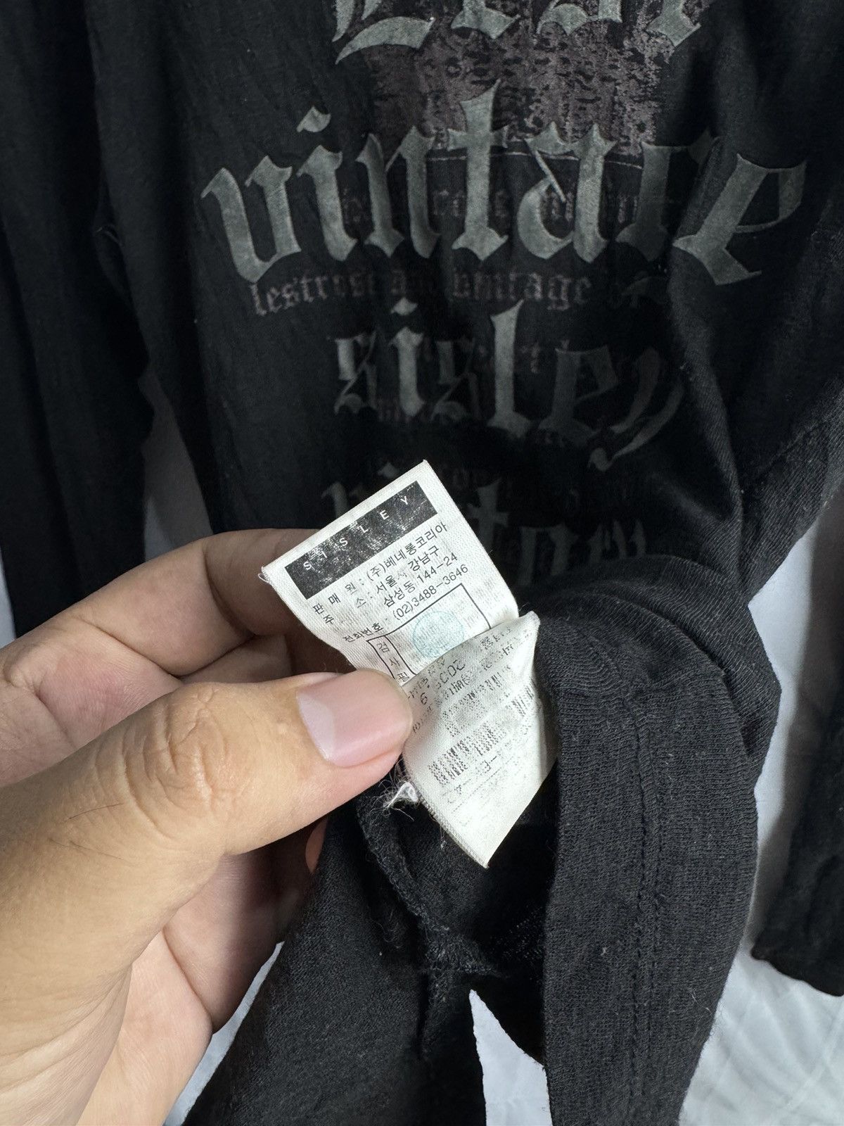 Hysteric Glamour × If Six Was Nine × PPFM Japanese-Sisley Poem Gothic Long Sleeve Size US S / EU 44-46 / 1 - 7 Thumbnail