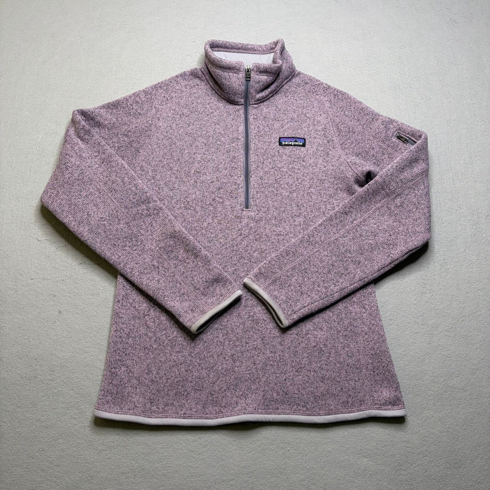 Patagonia Patagonia Better Sweater 1/4 Zip Fleece Womens S Purple Size S / US 4 / IT 40 - 1 Thumbnail