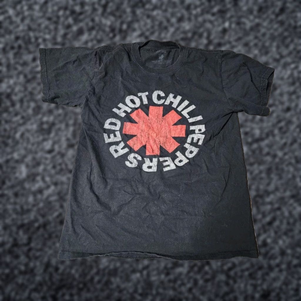 Vintage Red Hot Chili Peppers T-Shirt Black Concert 90s Womens S Size S / US 4 / IT 40 - 1 Thumbnail