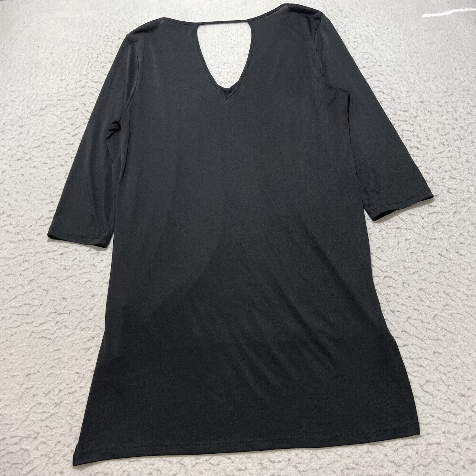 Anthropologie Pleione Anthropologie 3/4 Sleeve Hi-Lo V-Neck Blouse Size S / US 4 / IT 40 - 10 Thumbnail