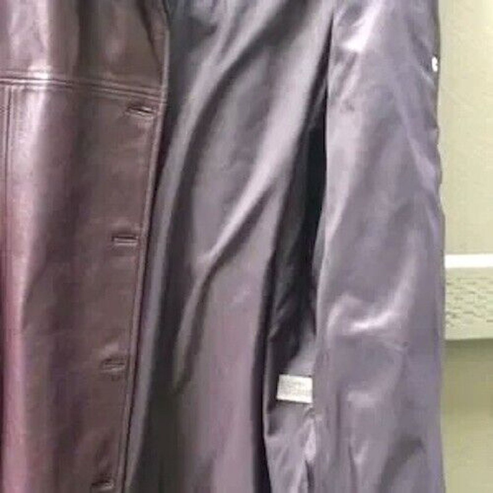 Other Ladies Leather Jacket Color- Brown/Burgundy Sz-X Large Size XL / US 12-14 / IT 48-50 - 9 Thumbnail