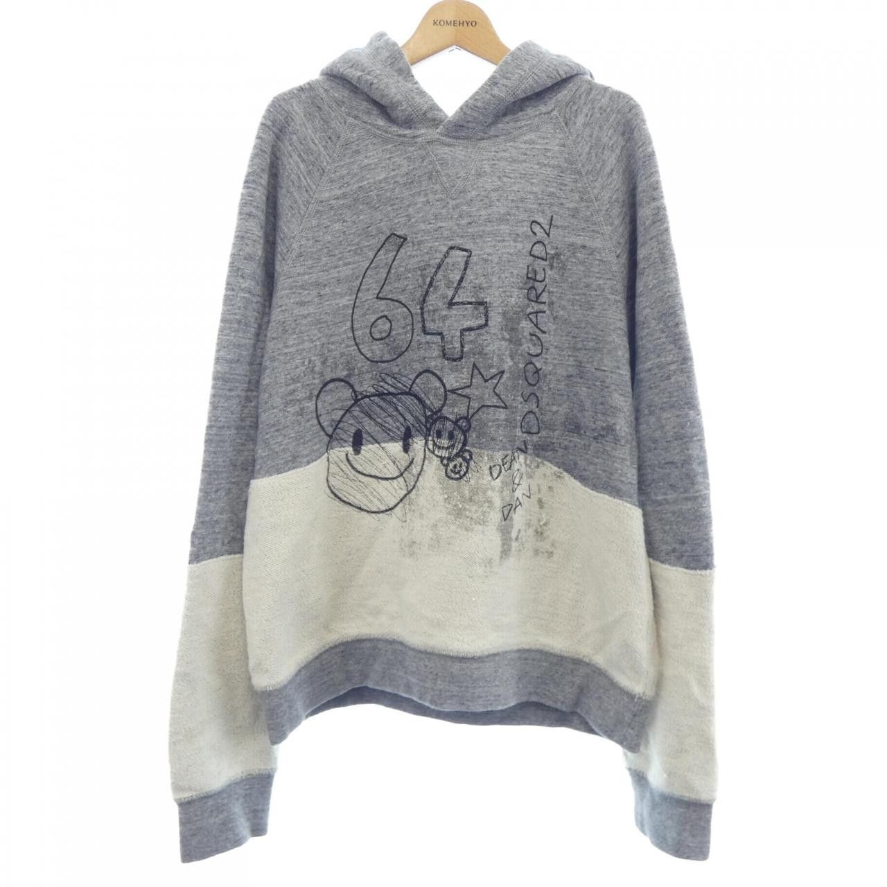 Dsquared2 Dsquared2 Dsquared2 Hoodie Textile Sweatshirts & Hoodies DUTY FREE for USA Size ONE SIZE - 1 Thumbnail