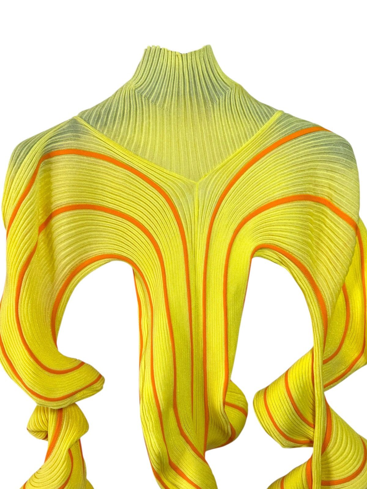 Bottega Veneta Bottega Veneta Runway Dress S/S 2022 Sherbert - Size S Size S / US 4 / IT 40 - 5 Thumbnail