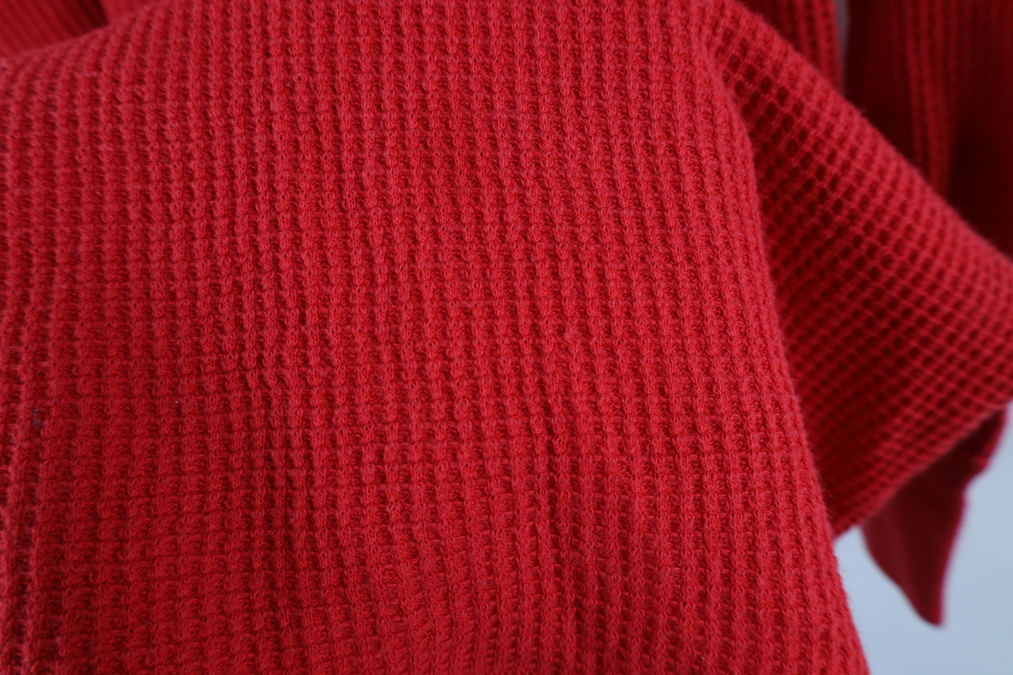 Vintage Vintage 70s Streetwear Waffle Knit Long Sleeve T-Shirt USA Size US M / EU 48-50 / 2 - 5 Thumbnail