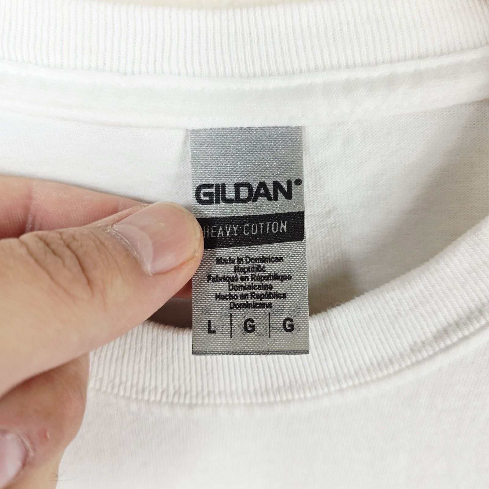Gildan Chanel West Coat Shirt Mens Large White America's Sweetheart Size US L / EU 52-54 / 3 - 5 Thumbnail