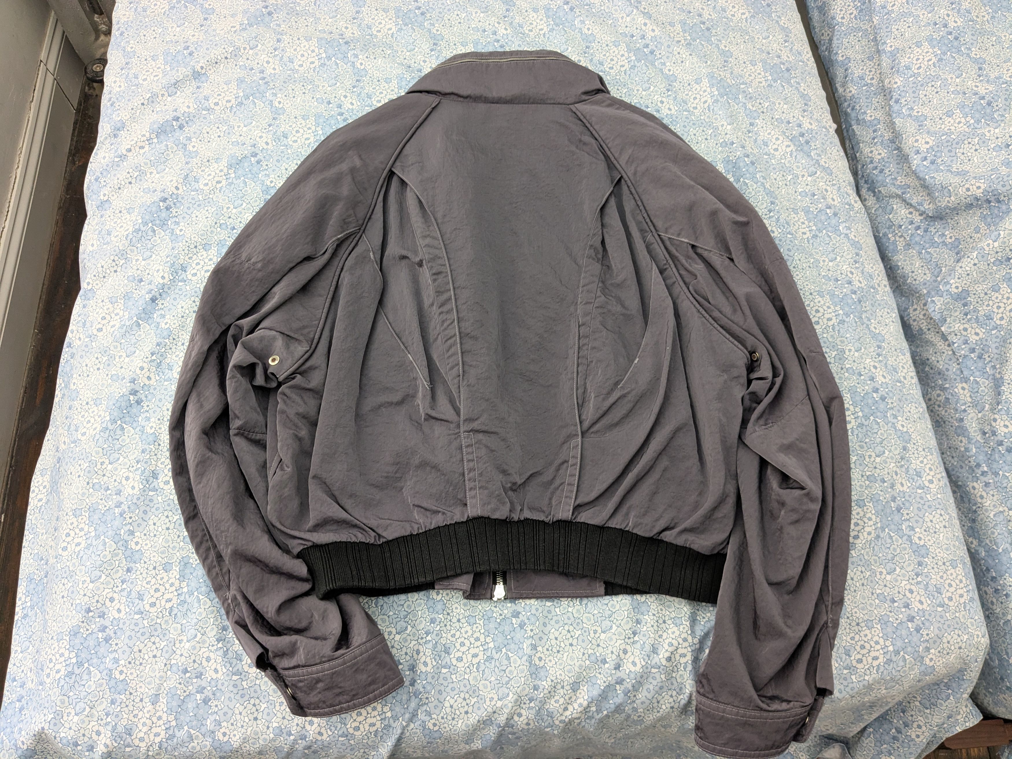 CMMAWEAR *RARE* CMMAWEAR Purple Anatomical Bomber Jacket Size US M / EU 48-50 / 2 - 2 Thumbnail