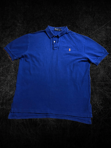Polo Ralph Lauren Polo RALPH LAUREN Polo Shirt Blue Short Sleeve Size US L / EU 52-54 / 3 - 1 Thumbnail
