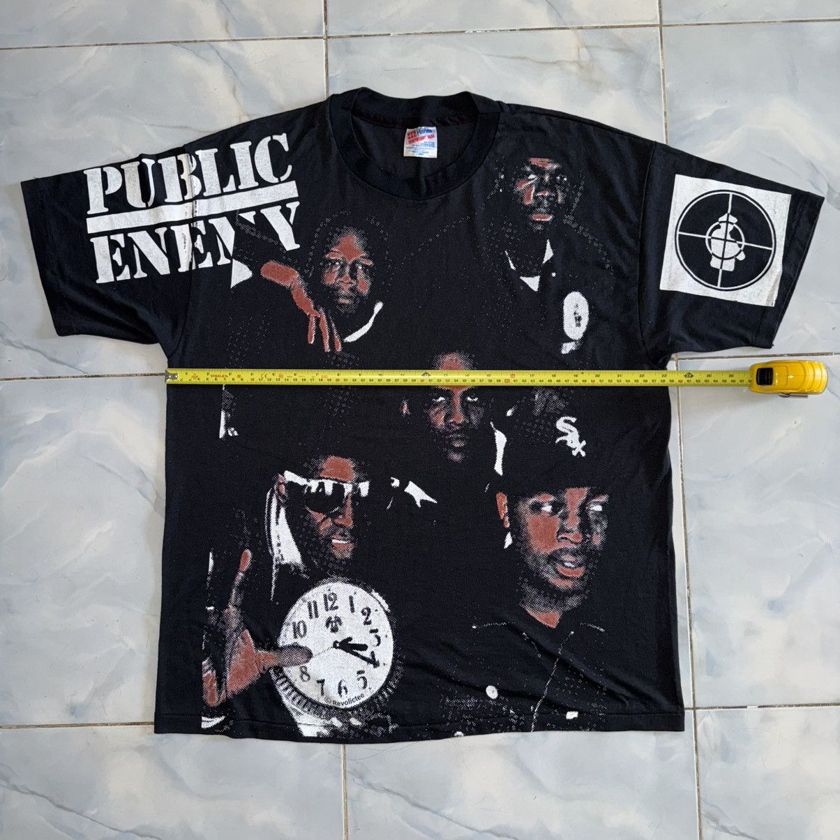 Public Enemy VINTAGE 90S PUBLIC ENEMY HAND PRINT Size US XL / EU 56 / 4 - 8 Thumbnail