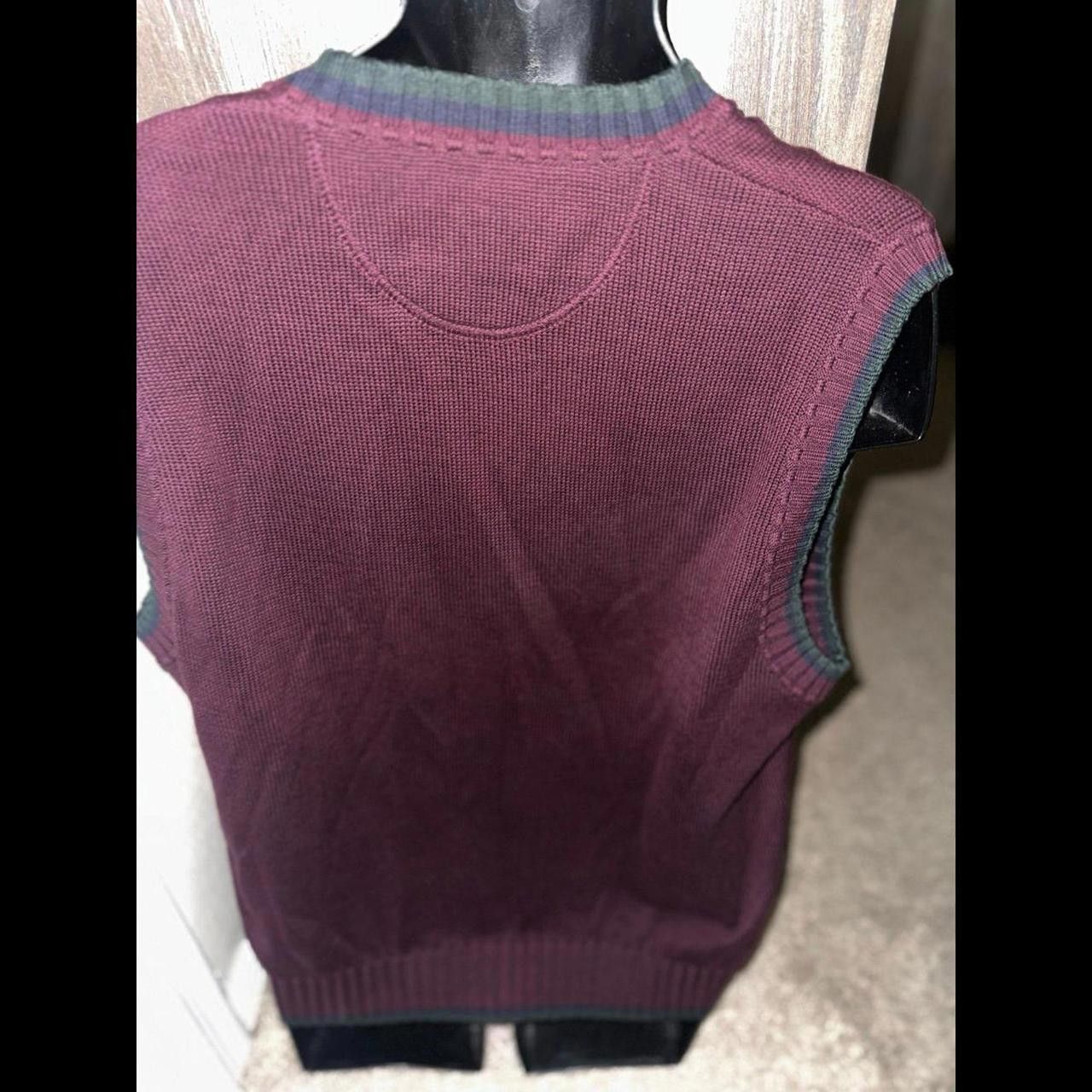 Designer Mens Used Golf Knit Vest Size US L / EU 52-54 / 3 - 5 Thumbnail