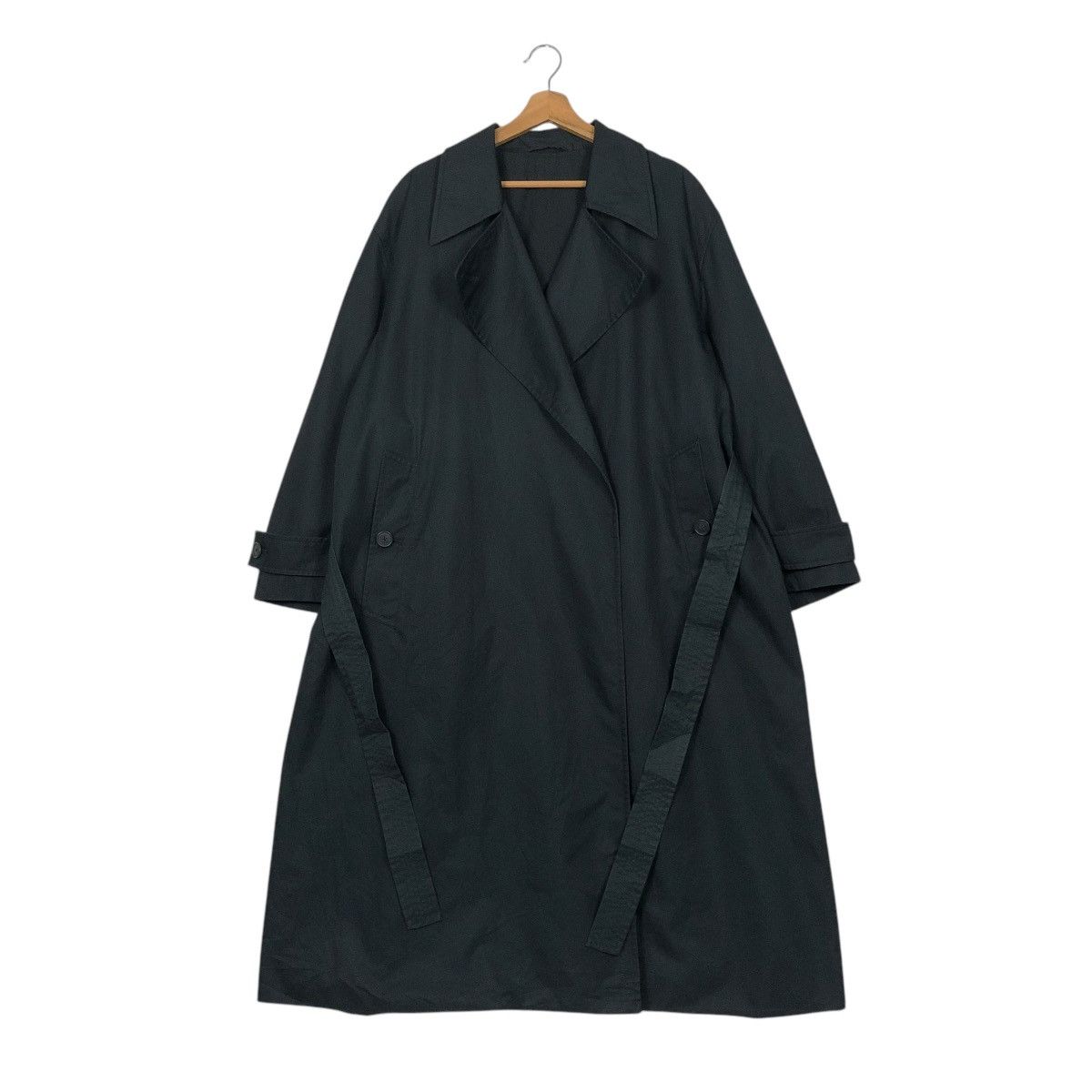 Japanese Brand 🔥RICH BLACK ICONIC LONG JACKET UNIQLO UNDERCOVER Size US XL / EU 56 / 4 - 2 Thumbnail