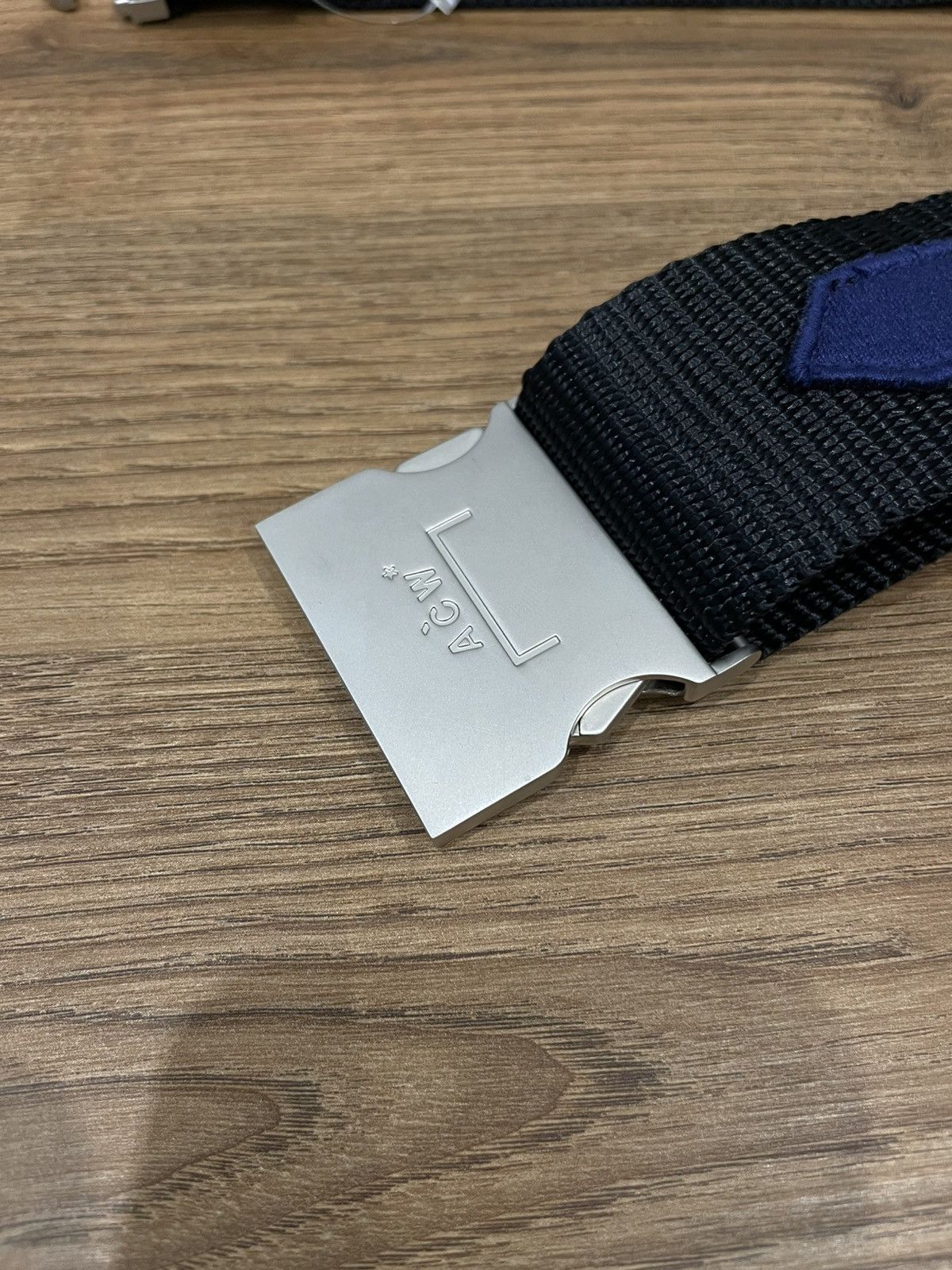 A-COLD-WALL* A-COLD-WALL Industrial Webbing Black Nylon Belt ACW Size ONE SIZE - 11 Thumbnail