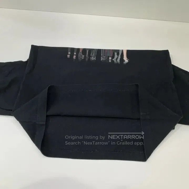 Balenciaga Balenciaga Black Crew Neck Graphic T. Size US XS / EU 42 / 0 - 4 Thumbnail