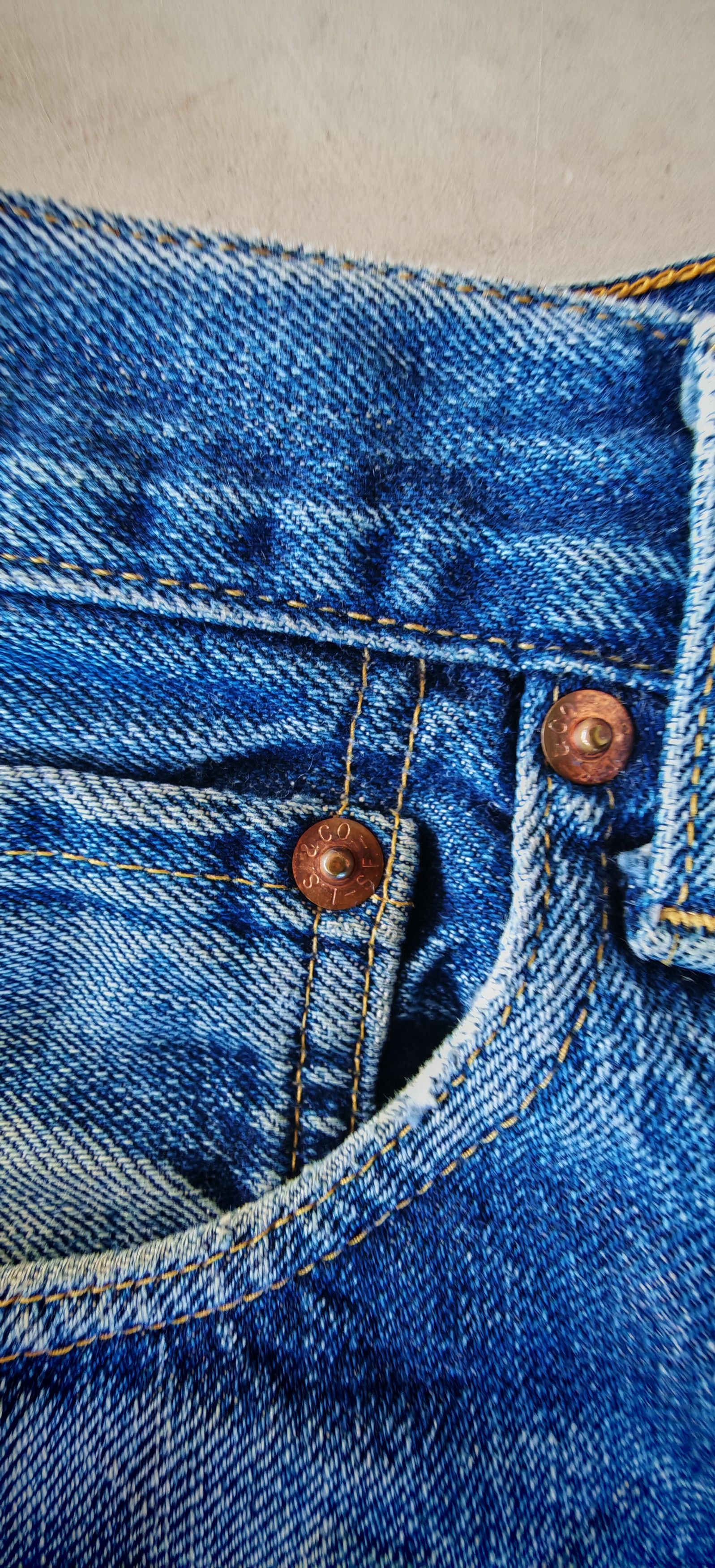 Levi's Vintage Clothing Levis 502 made in Japan selvedge distressed jeans Size US 30 / EU 46 - 5 Thumbnail