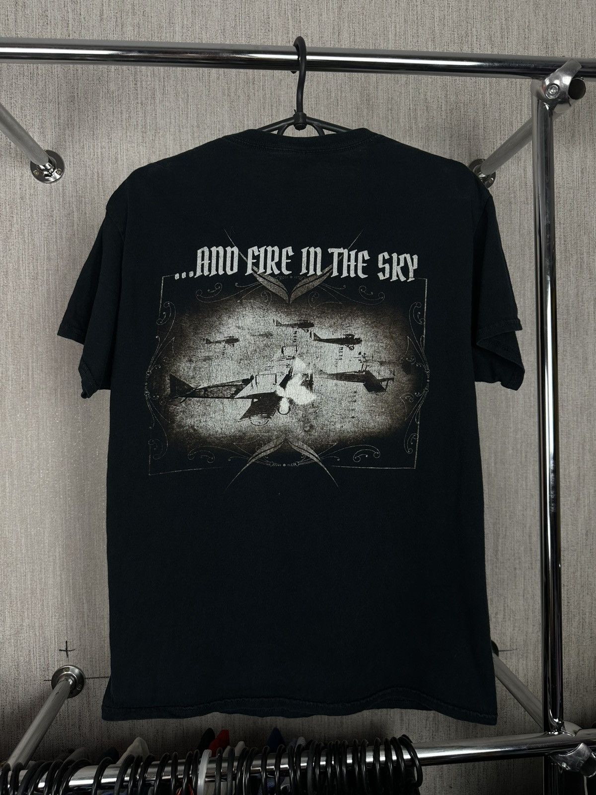 Band Tees × Vintage Heaven Shull Burn Smoke On the Water And Fire in The Sky Tee Size US M / EU 48-50 / 2 - 5 Thumbnail
