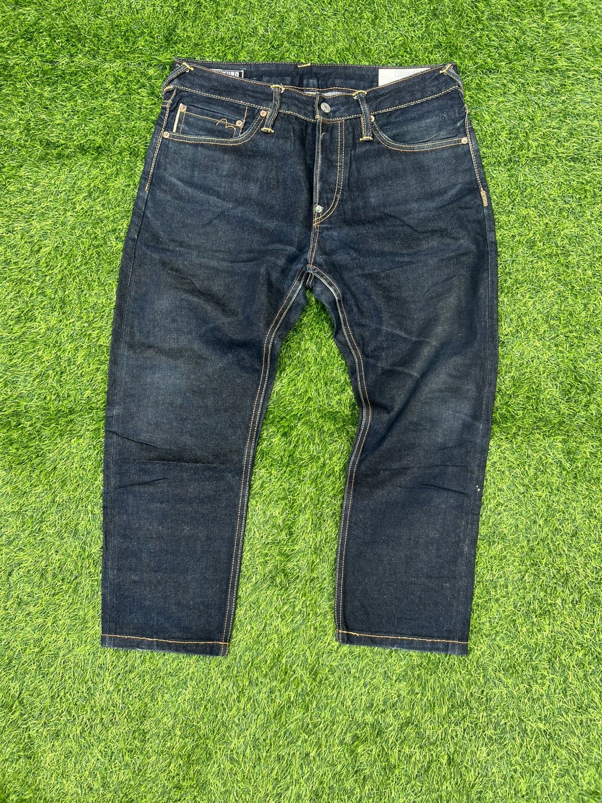 Evisu Rare Vintage 2017 Evisu #17076A Selvedge Denim Jeans Size US 34 / EU 50 - 2 Thumbnail