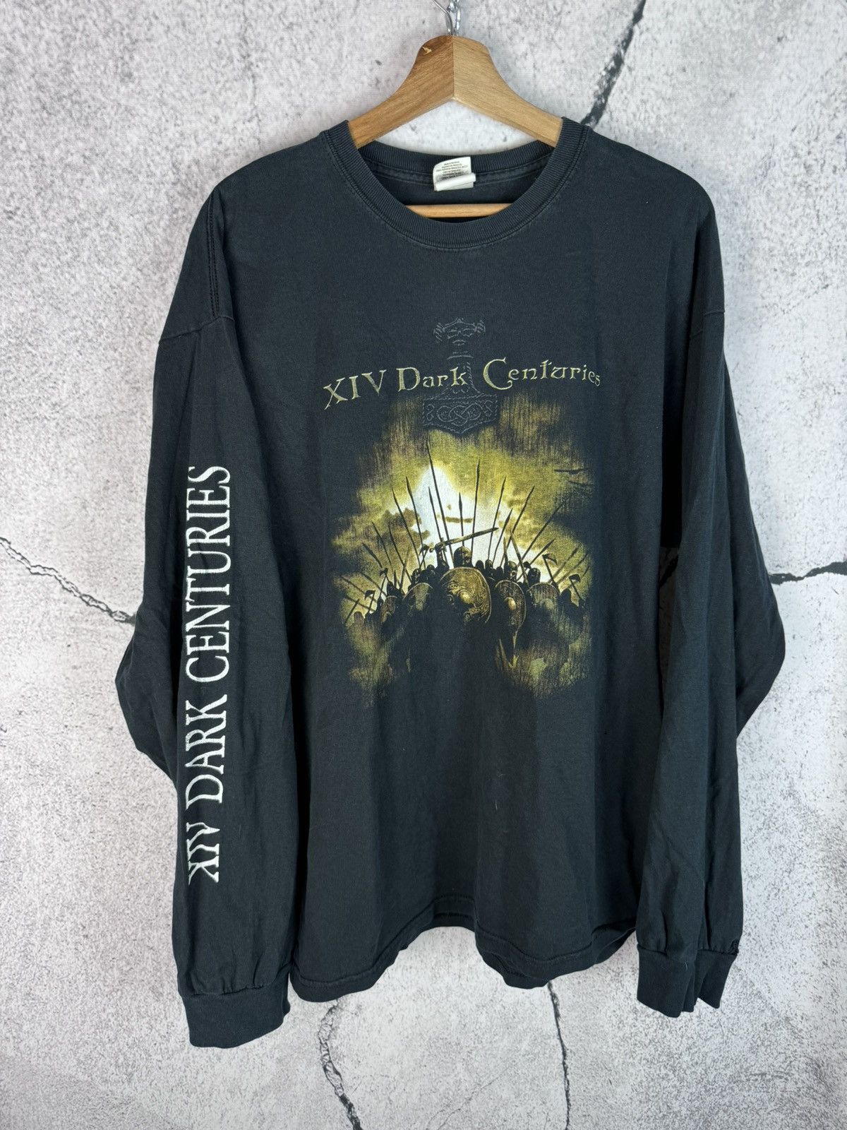 Band Tees dark Centuries Faded Longsleeve Black Metal Size US XL / EU 56 / 4 - 1 Thumbnail