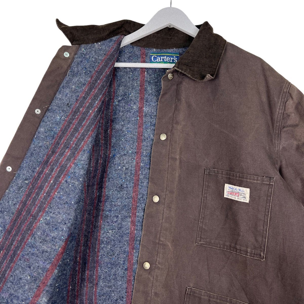 Vintage 🔥 VINTAGE CARTERS WORKERS BLANKET JACKET MADE IN USA Size US M / EU 48-50 / 2 - 10 Thumbnail