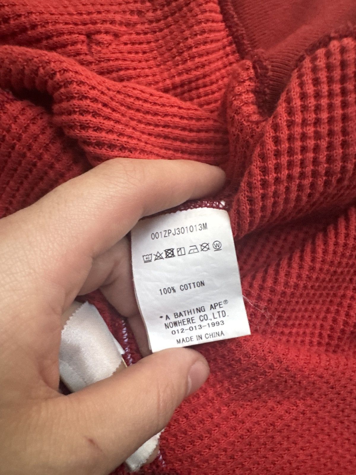 Bape Thermal Bape Hoodie Size US M / EU 48-50 / 2 - 9 Thumbnail