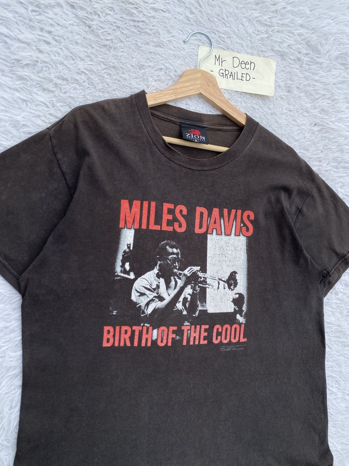 Band Tees Vintage 2001 Miles Davis Birth of the Cool Tshirt Size US M / EU 48-50 / 2 - 6 Thumbnail