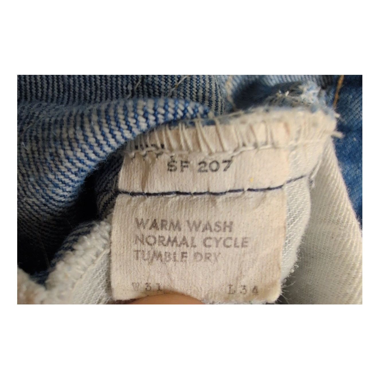 Levi's Levis 1977 orange tab 646 flare bellbottom jeans Size 31/34 Size US 31 - 8 Thumbnail