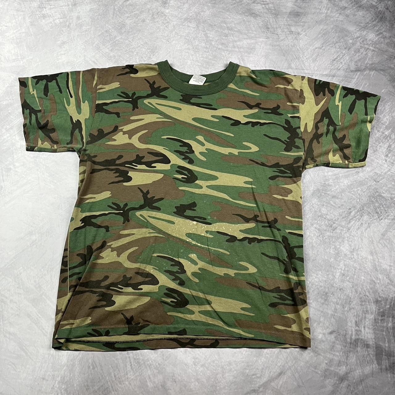 Designer Vintage camouflage shirt Size US L / EU 52-54 / 3 - 1 Thumbnail