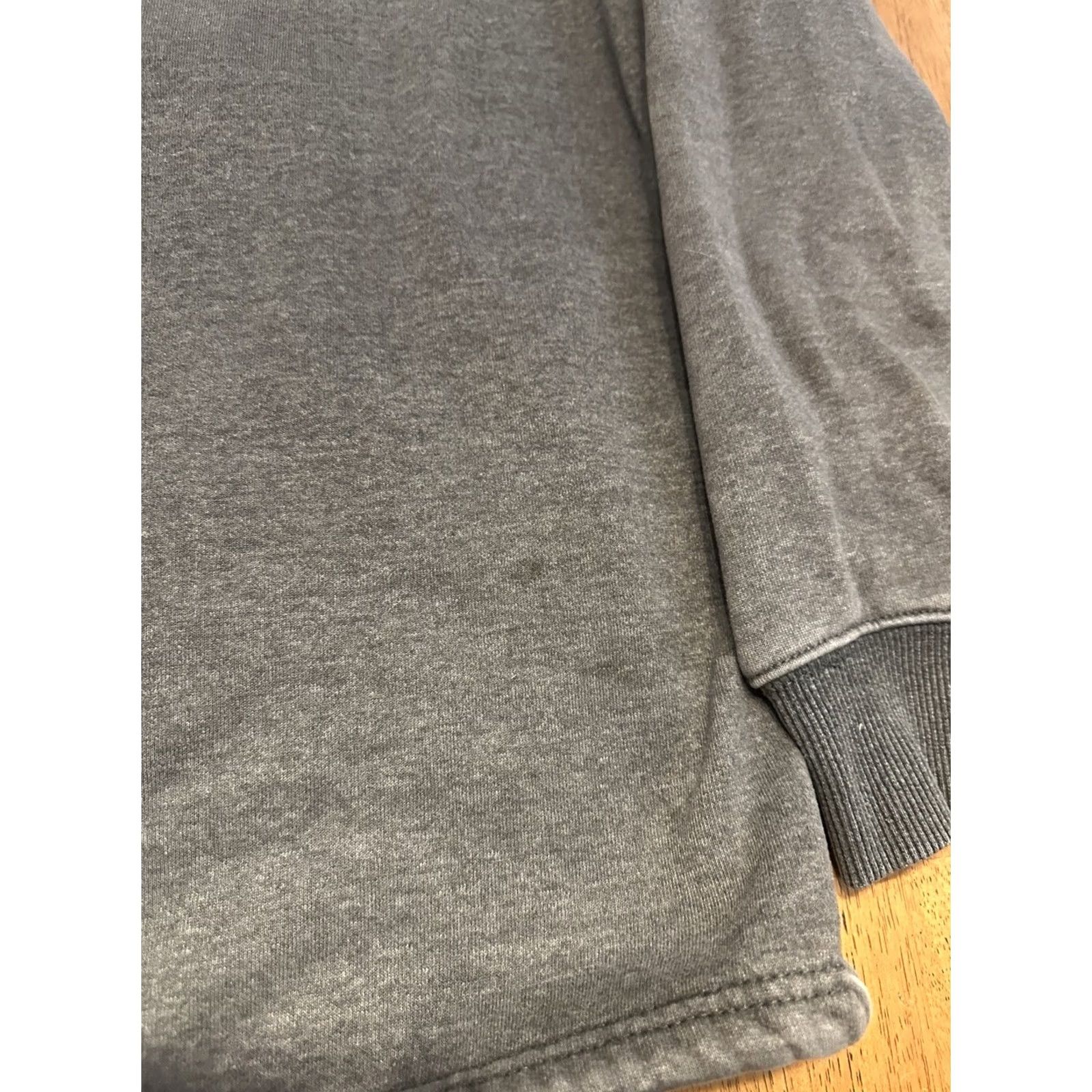 Carhartt Carhartt Sweatshirt Gray Large Anorak 1/4 Zip Original Fit Mens Pullover Cotton Blend Fleece Size US L / EU 52-54 / 3 - 4 Thumbnail