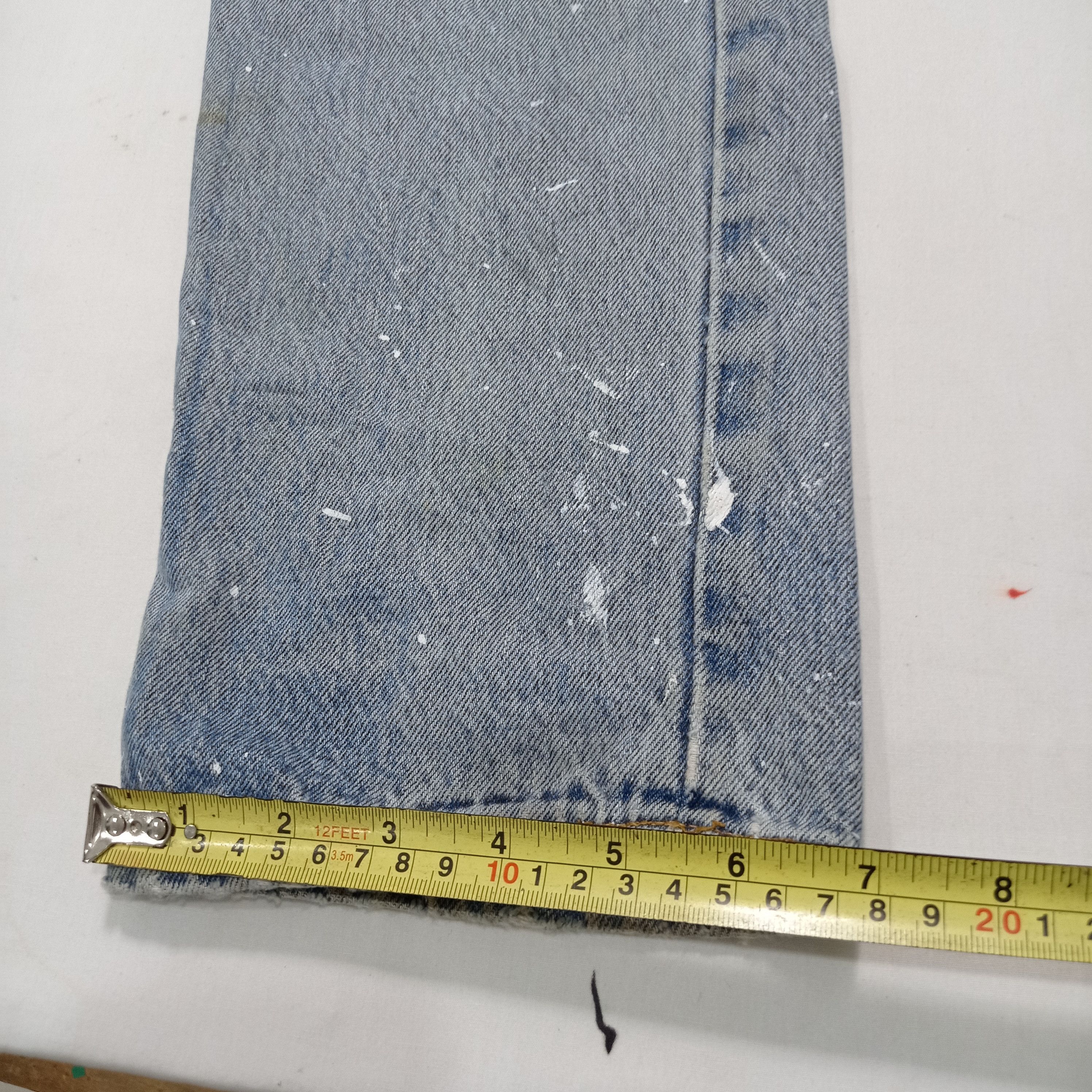Levi's Vintage Levi's 501 Paint Splatter Distressed Jeans Pants Size US 29 - 19 Thumbnail