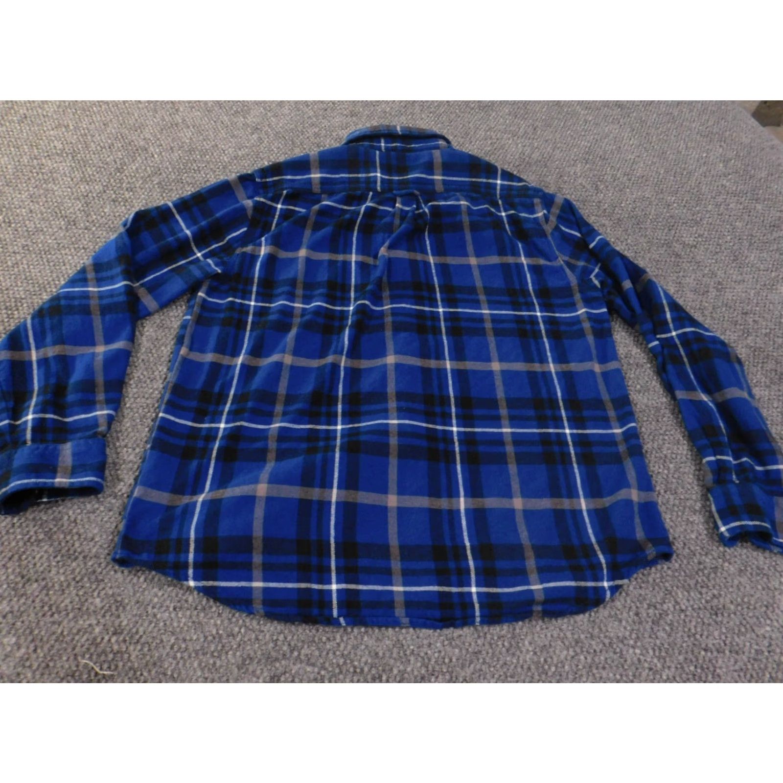 Vintage VINTAGE Woolrich Flannel Shirt Large Blue Mens Y2K Retro Button Up Outdoor Size US L / EU 52-54 / 3 - 7 Thumbnail